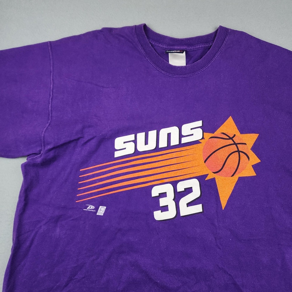 Vintage Phoenix Suns Shirt Mens XL Purple NBA Basketball Kidd 32 Pro Player